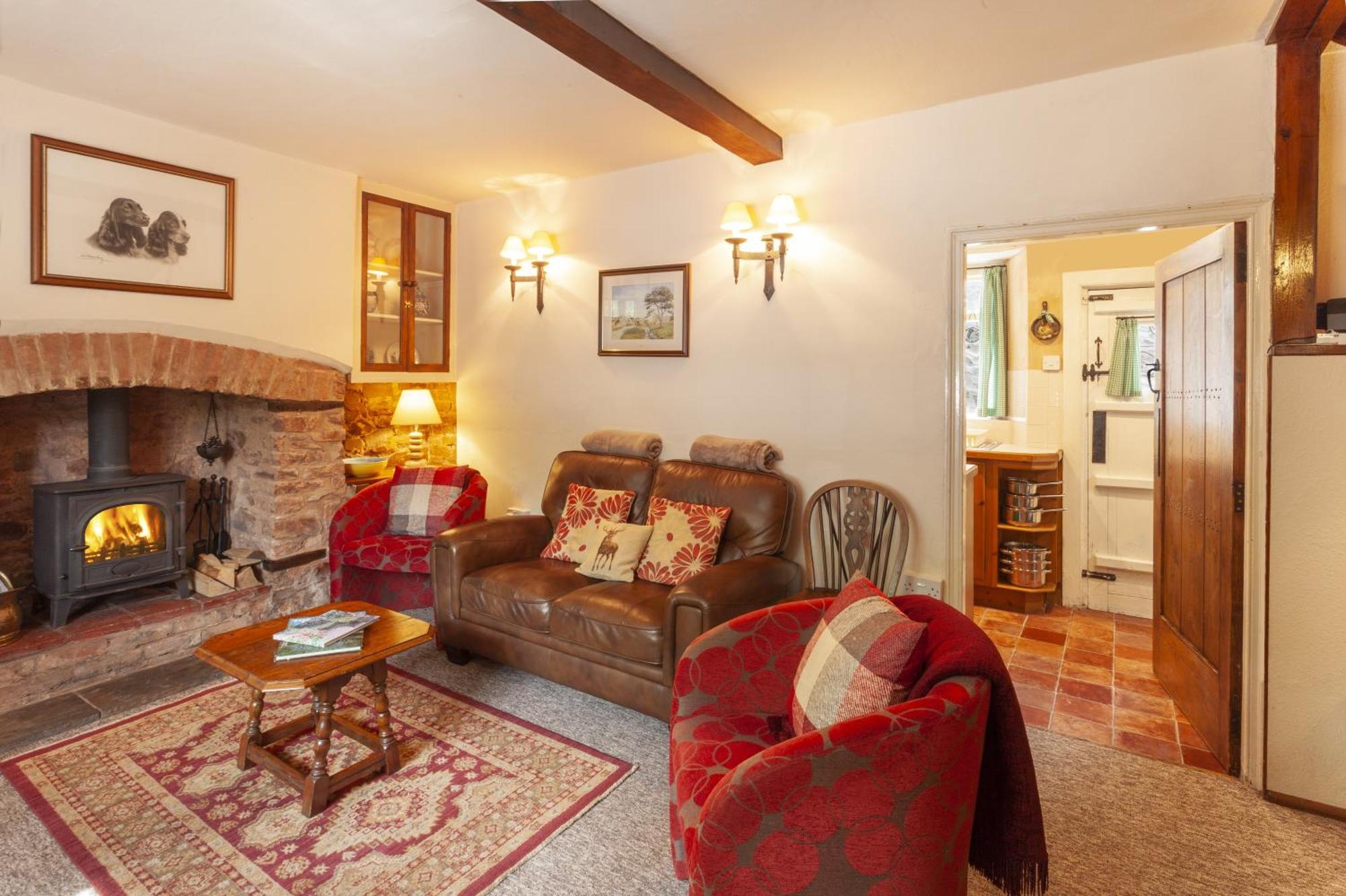 Ruffles Cottage Dunster Buitenkant foto