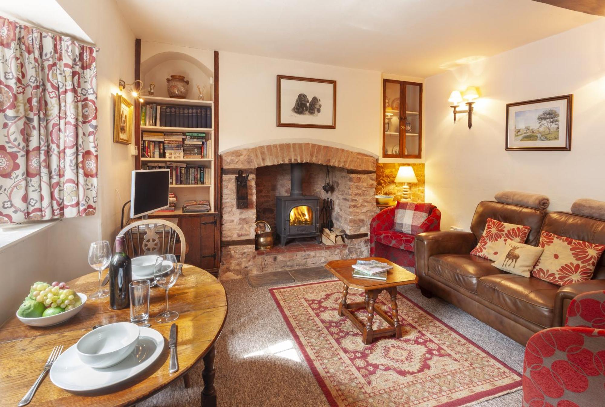 Ruffles Cottage Dunster Buitenkant foto